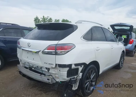 2013 Lexus Rx 350 F Sport z USA, uszkodzony, nr VIN 2T2BK1BAXDC183350